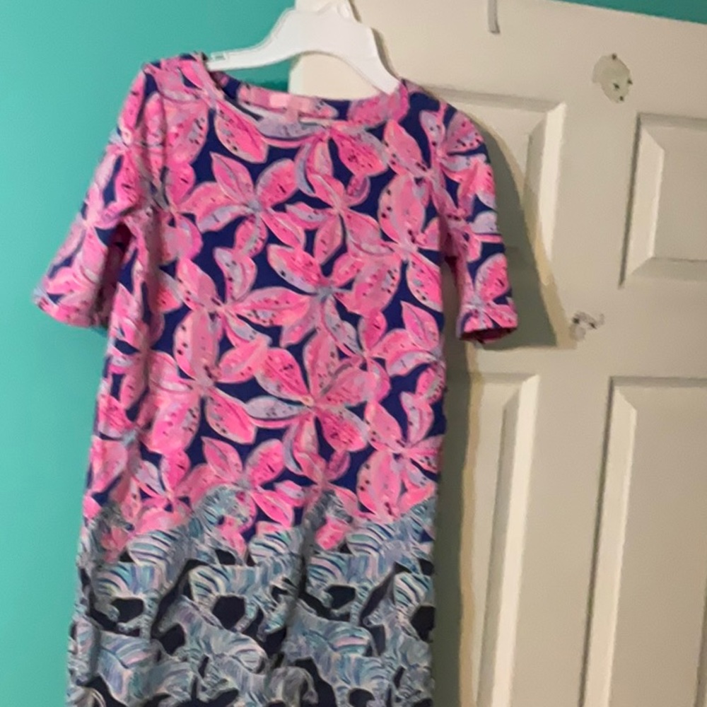Lilly Pulitzer girls s/s dress in xl